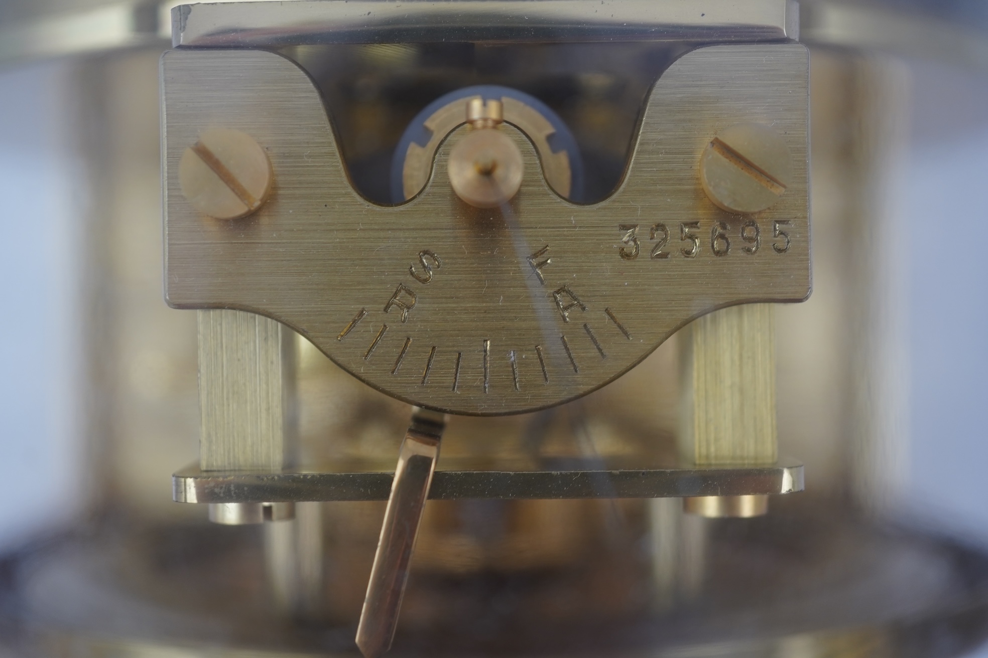 A Jaeger-LeCoultre 'Atmos' clock